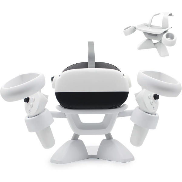 Dollox VR Stand, VR Headset Stand VR Display Holder Storage Virtual Reality