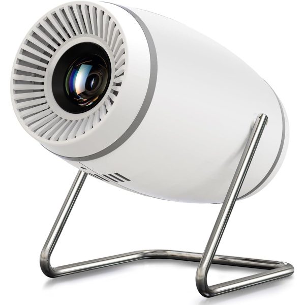 Mini Projector, Projector with WiFi and Bluetooth, 4K 1080P Support Portable