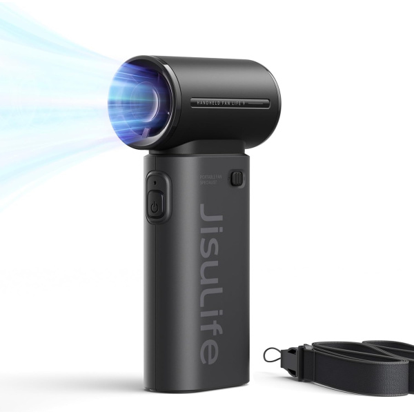 JISULIFE Portable Handheld Fan Life9, Turbo Power High Speed Air