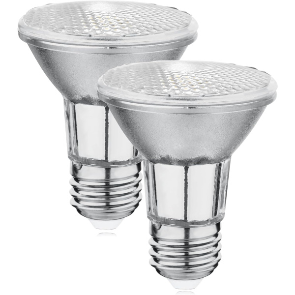 PAR20 7W LED Range Hood Light,E26 120V Dimmable Warm White 595lm